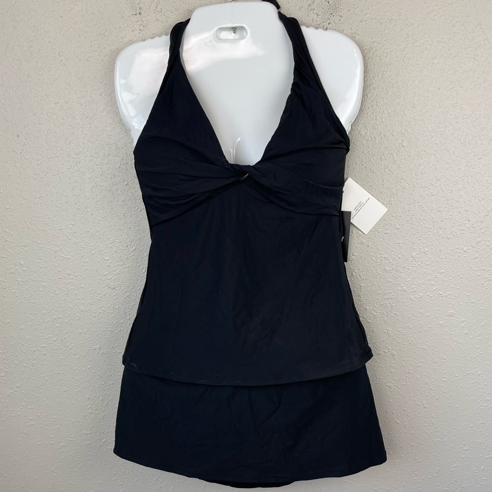 NWT DKNY Matching Tankini and Bottoms Size S